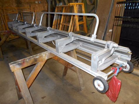 used aluminum sheet metal brake|10 foot aluminum metal brake.